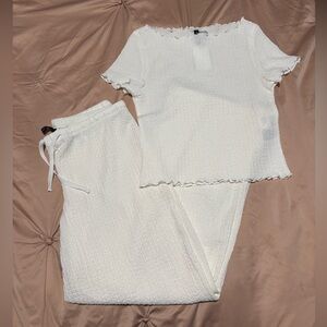 H&M Crinkled Set 🤍